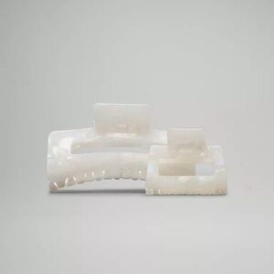 Lululemon Hair Claw Clips New